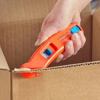 Allway Tools Pelican Dual-Function Safety Knife with 6 Blades BSRK-B6