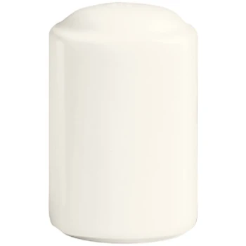 RAK Porcelain Ska 3 1/8" Ivory Porcelain Salt Shaker - 6/Case