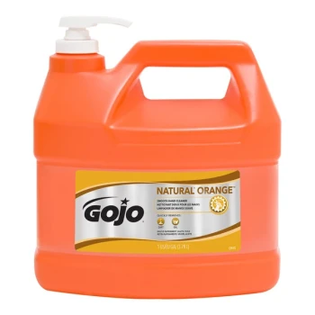 GOJO® 0945-04 1 Gallon Natural Orange Smooth Hand Cleaner - 4/Case