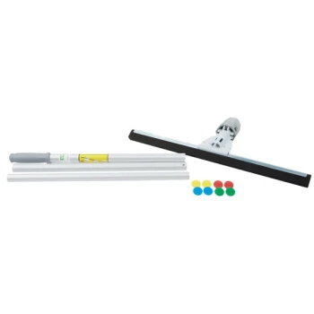 Unger SmartFit WaterWand MW22K 22" Standard Floor Squeegee with SmartColor System and Telescoping Handle