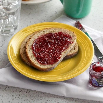 Tuxton CSA-074 Concentrix 7 1/2" Saffron China Plate - 24/Case