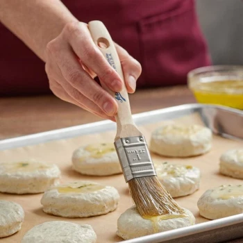 Ateco 60010 1"W Boar Bristle Pastry/Basting Brush