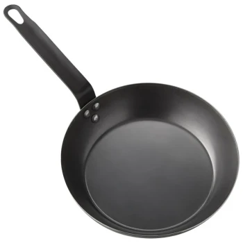 American Metalcraft 11" Black Steel Fry Pan BSFP11