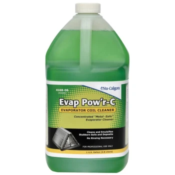 Nu-Calgon 4168-08 1 Gallon Evap Pow'r-C Evaporator Coil Cleaner - 4/Case