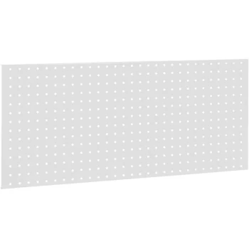 BenchPro 14" x 46" White Steel Pegboard PB48