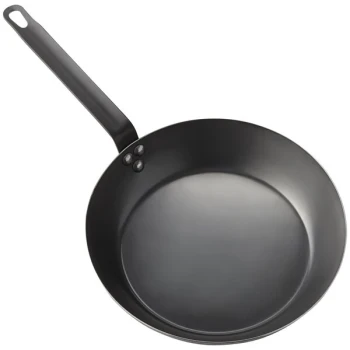 American Metalcraft 12" Black Steel Fry Pan BSFP12