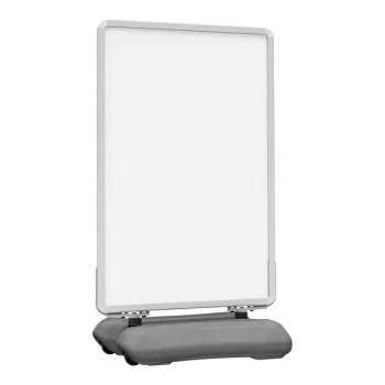 Plasticade® Wind Sign II Deluxe 28" x 44" Double-Sided Sign with Snap Frame 1877