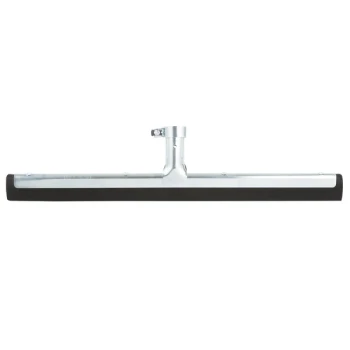 Unger MW450 18" Straight Double Foam Rubber Floor Squeegee with Stainless Steel Frame