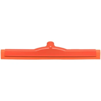 Carlisle Sparta 4156724 18" Orange Double Foam Rubber Floor Squeegee with Plastic Frame