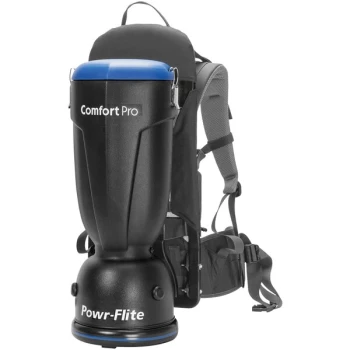 Powr-Flite Comfort Pro BP6S 6 Qt. Backpack Vacuum with Standard Toolkit - 120V