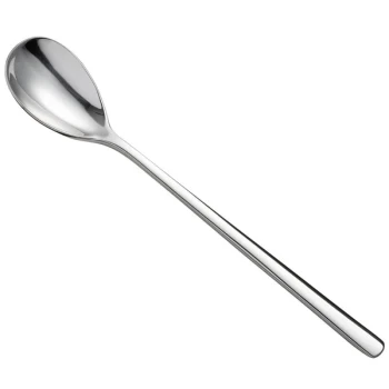 Sant'Andrea Quantum by 1880 Hospitality T673SITF 7" 18/10 Stainless Steel Extra Heavy Weight Iced Tea Spoon - 12/Case
