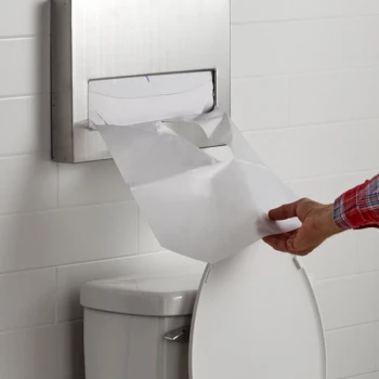 Lavex Half Fold Paper Toilet Seat Cover - 250/Pack