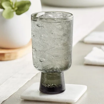 Acopa Pangea 12 oz. Gray Goblet - 12/Case