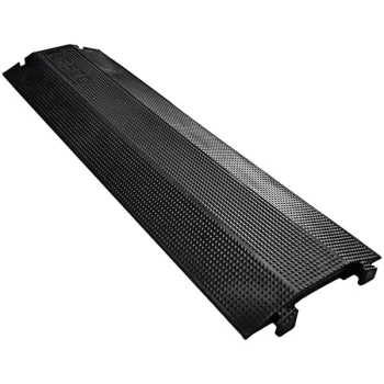 Cortina 36" Black 1-Channel Dropover Cable Guard 2080-DP-B