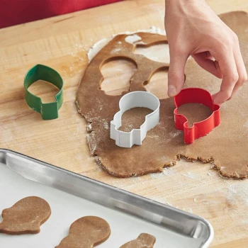 Wilton 3-Piece Metal Holiday Cookie Cutter Set 191010646
