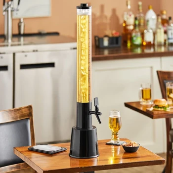 Choice 100 oz. Black Beer Tower