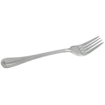 Bon Chef S1007 Sombrero 7 3/16" 18/10 Stainless Steel Extra Heavy Salad / Dessert Fork - 12/Case
