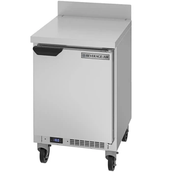 Beverage-Air WTF20HC 20'' Single Door Compact Shallow Depth Worktop Freezer - 2.27 cu. ft.