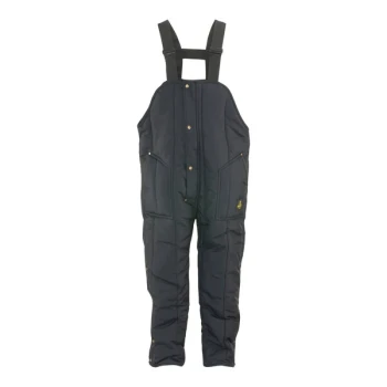 RefrigiWear Iron-Tuff Navy Bib Overalls 0385RNAV3XL - 3XL