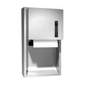 American Specialties, Inc. Traditional 10-045224-9 Surface-Mounted Manual Roll Paper Towel Dispenser