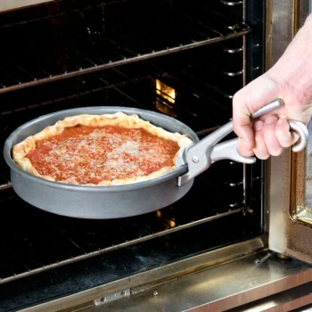 American Metalcraft G9595 8" Cast Aluminum Pizza Pan Gripper for Deep Pans