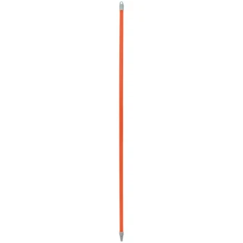 Carlisle Sparta 40225EC24 60" Orange Threaded Fiberglass Broom / Squeegee Handle