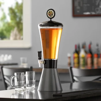 Beer Tubes COC-ST-STAP 1/4 128 oz. Customizable Super Tube Carbon Conic Beer Tower
