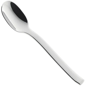 RAK Porcelain Massilia 4 3/8" 18/10 Stainless Steel Extra Heavy Weight Demitasse Spoon - 12/Case