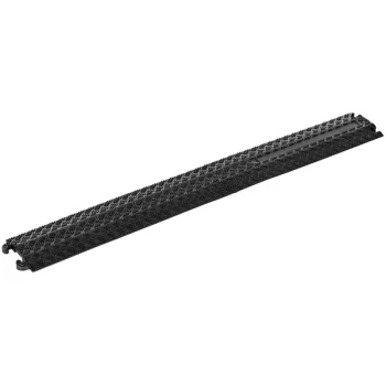 Vestil 40" x 5 1/2" Black Anti-Slip Rubber Cable Guard MRHR-39