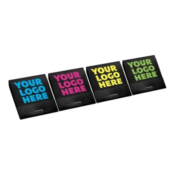 D.D. Bean & Sons Co 20LBLK-BN20R 20-Strike Customizable Matchbook Black Cover - Assorted Neon Print - 2,500/Case