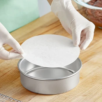 Baker's Lane 6" Round Dry Wax Pan Liner - 1,000/Case