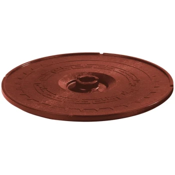 Carlisle 070729 Terra Cotta Lift-Off Replacement Lid for 071729 12" Tortilla Server - 6/Case