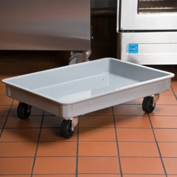 MFG Tray 87014851361075 18" x 26" Gray Fiberglass Dough Proofing Box Dolly