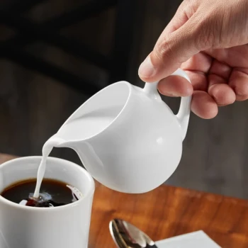 Reserve by Libbey 911190030 International 6 oz. Bone China Creamer - 12/Case