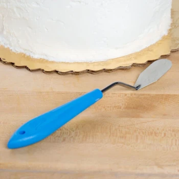 Ateco 1359 2 1/16" Blade Offset Baking / Icing Spatula with Plastic Handle