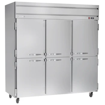 Beverage-Air HFP3HC-1HS Horizon Series 78" Half Door Reach-In Freezer