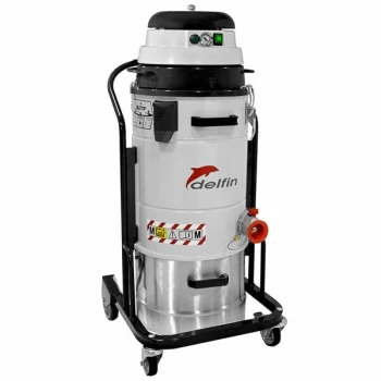 Delfin Industrial MISTRAL 201 BL D2 (V1101H) Certified Explosion-Proof Brushless Industrial Vacuum with HEPA Filtration - 115V, 1 Phase