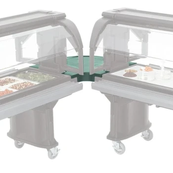 Cambro VBRC90519 Green Corner Connector for Versa Food Bars