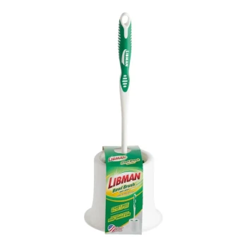 Libman 34 Round Toilet Bowl Brush with Open Caddy