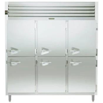 Traulsen AHT332WPUT-HHS Half Door Three Section Pass-Through Refrigerator - Specification Line
