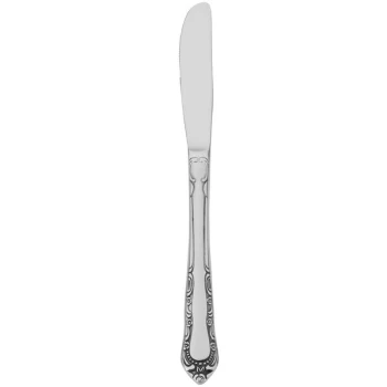Walco Patrician from Steelite International WL3845 8 1/2" 18/0 Stainless Steel Heavy Weight Knife - 12/Case