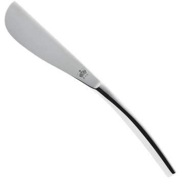 RAK Porcelain Mazza 6 7/8" 18/10 Stainless Steel Extra Heavy Weight Butter Knife - 12/Case