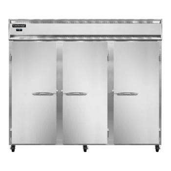 Continental Refrigerator 3FE-N-SA 85 1/2" Solid Door Extra Wide Reach-In Freezer - 73 Cu. Ft.