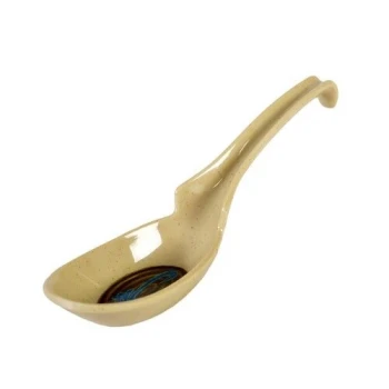 Thunder Group 7100J Wei 1 oz. Melamine Soup Spoon - 60/Pack