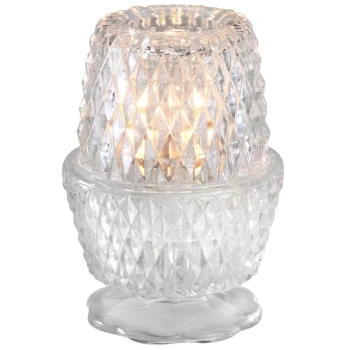 Sterno 80376 Crawford 5 1/4" Clear Lamp