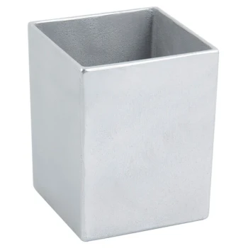 Bon Chef 9515PG 56 oz. Pewter-Glo Cast Aluminum Straight Sided Square Bowl