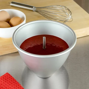 Fat Daddio's HCR-425 4 1/4" Stainless Steel Cake Pan Heating Core Rod