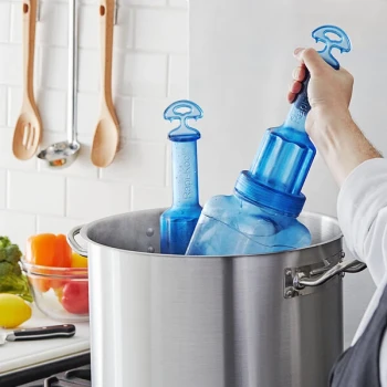 San Jamar RCU64V2 Rapi-Kool® ; Plus 2L (64 oz.) Rapid Cooling Paddle - 2/Pack