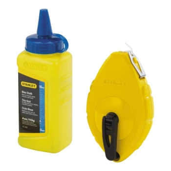 Stanley Chalk Box Set with 4 oz. Blue Chalk and Reel 47-442