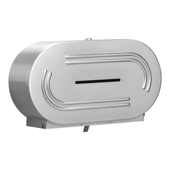 Bradley 5425-000000 Stainless Steel Surface-Mounted Toilet Tissue Dispenser